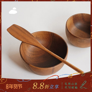 昔原 和弦 木制迷你小木铲 mini锅铲 搅拌棒 短柄铲 小号铲子