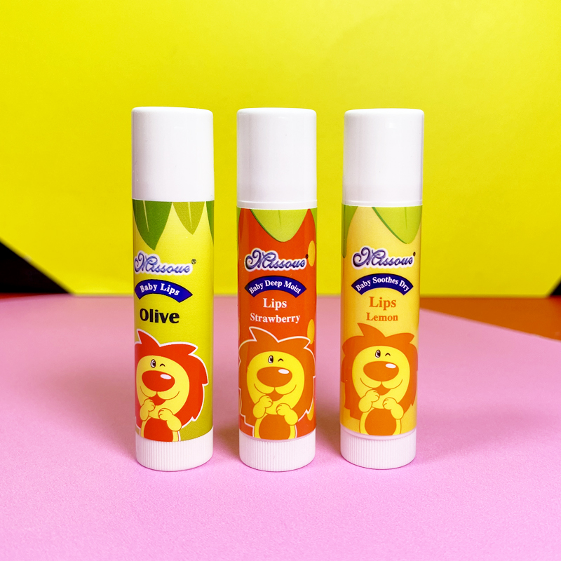 蜜语儿童唇膏小女孩专用保湿滋润补水宝宝护唇膏男孩秋冬季防干裂