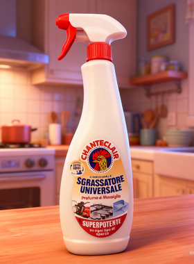 意大利原装chante clair大公鸡管家多能油污净强力除油清洁剂喷雾