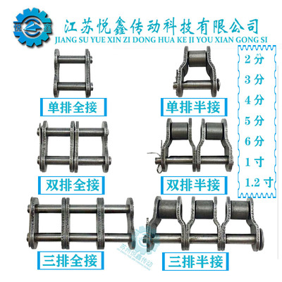 工业链条接扣2分/3分大全