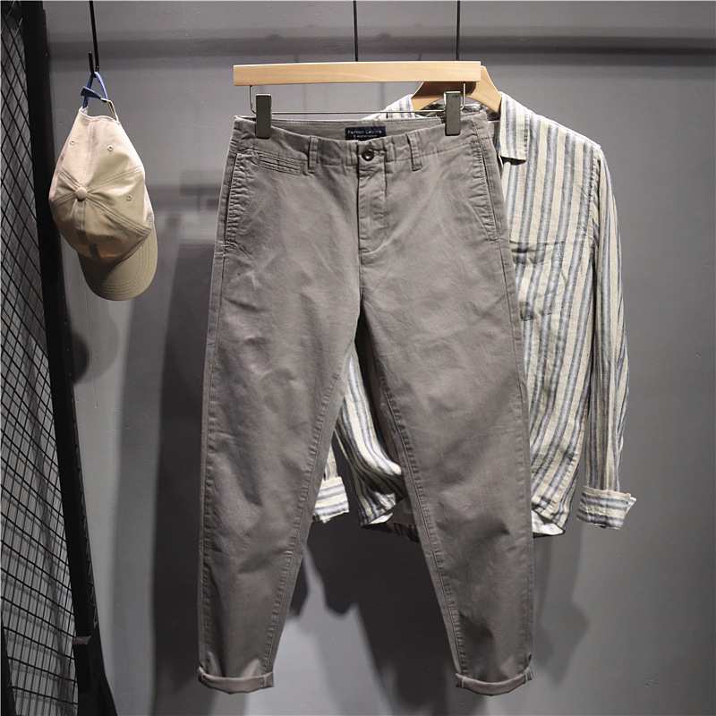 毒类春秋时尚休闲长裤