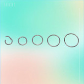 discoki耳钉耳骨钉耳环鼻钉唇钉耳环穿刺316L钛钢防过敏单养耳洞