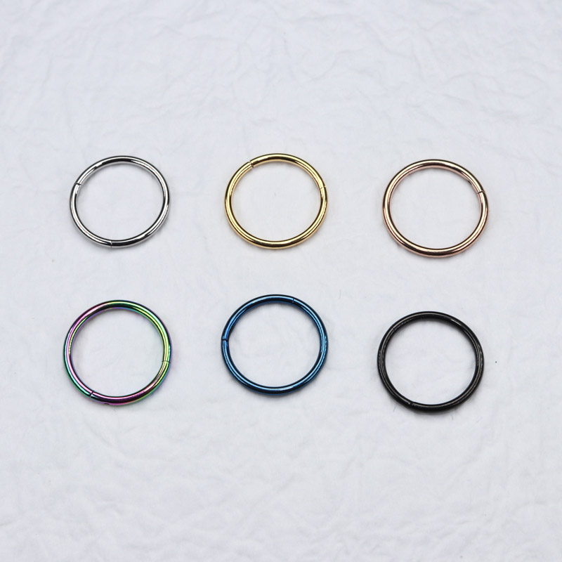 闪电猫耳钉穿刺医用钛钢防过敏