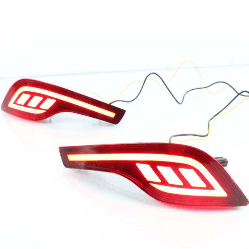 适用于本田CRV后杠灯17-18年款 CRV刹车灯 新五代CRV尾灯 后雾灯