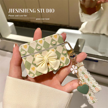ins绿花朵适用airpods3保护套小众airpodspro软壳airpod苹果蓝牙耳机ipodpro二2三代airpodpro高级感aripords