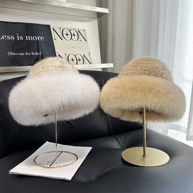 水貂毛帽子女秋冬季貂毛狐狸毛渔夫帽水貂皮草帽冬季时尚保暖盆帽,服饰配件/皮带/帽子/围巾,帽子,淘宝优惠券,粉丝福利购,淘宝优惠卷