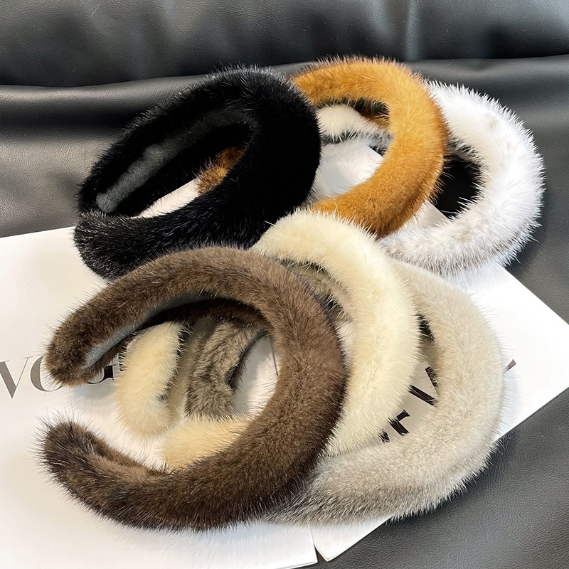 水貂毛可爱发箍韩国ins网红毛绒头箍真皮草貂绒纯色气质毛毛头饰,饰品/流行首饰/时尚饰品新,发饰,淘宝优惠券,粉丝福利购,淘宝优惠卷