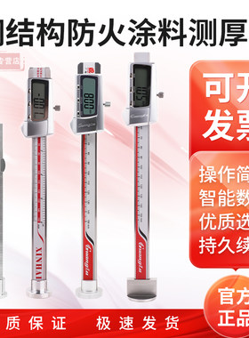 中交建仪钢结构防火涂料针式测厚仪数显涂层测厚针测量防腐层厚度