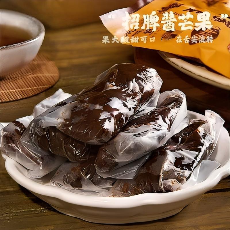 酱芒果干果脯蜜饯250g怀旧零食广东特产小吃罐装食品原味小吃