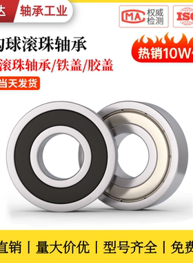 上隆深沟球轴承滚珠BCA-A20-D27/32/37/42/47/52-B4/7/9/12/14/15