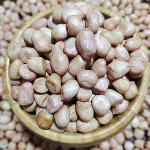 3023东北白沙花生米手工剥壳大粒新鲜农家自产新粮花生仁 包邮