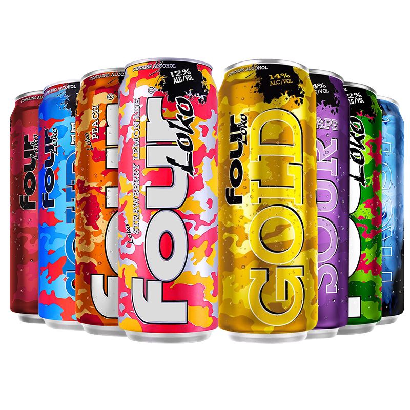 four loko四洛克预调鸡尾酒基酒美国进口微醺特调酒果味酒695ml