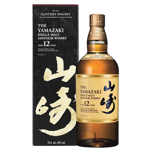 行货山崎12年单一麦芽威士忌700ml三得利YAMAZAKI日本进口洋酒