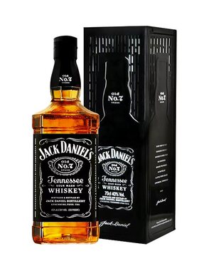 带盒Jack Daniel's杰克丹尼威士忌700ml美国田纳西州进口洋酒