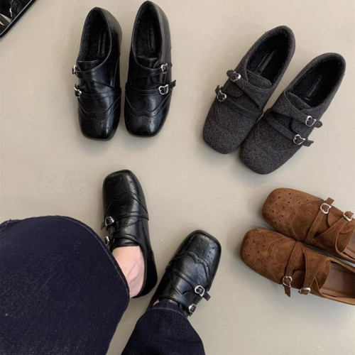 玛丽珍小皮鞋内增高百搭单鞋女