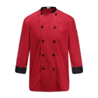 Красный лонгслив