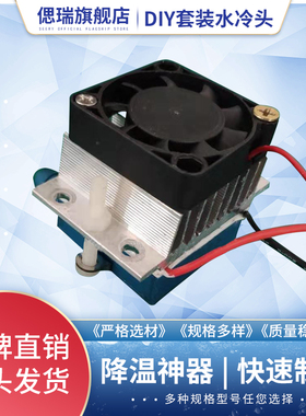 SR12V半导体制冷片DIY套装水冷头导冷片高端制冷高强度制冷器系统