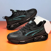 老爹鞋 新款 网面透气跑步运动鞋 品牌清仓折扣春秋款 厚底时尚 黑武士