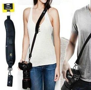 单反相机肩带 背带 K字Q标快摄手单肩带快枪手背带减压挂脖相机带