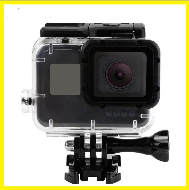 简约Gopro hero7防水壳 gopro5运动相机防水壳 透明壳潜水保护壳