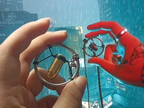 周边项链赛博朋克cosdiy