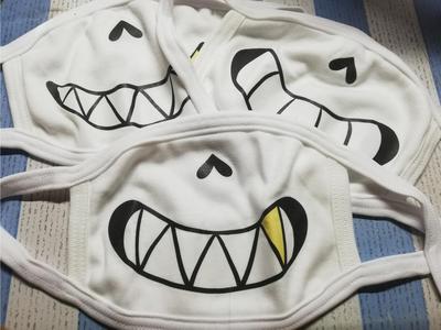 传说之下cosplay口罩sans