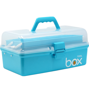 老季三层多功能手提渔具收纳箱铅皮鱼线漂座收纳包钓箱专用垂钓箱