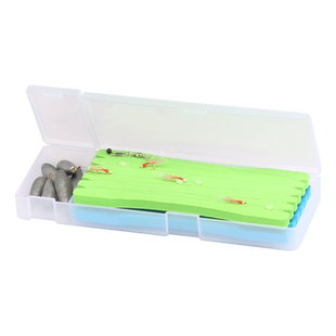 老季串钩收纳盒带泡沫轴鱼钩存放盒钓鱼垂钓小配件小盒子渔具用品