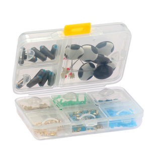 钓鱼收纳盒配件盒防水多功能渔具鱼具矶钓配件盒路亚垂钓大小配件