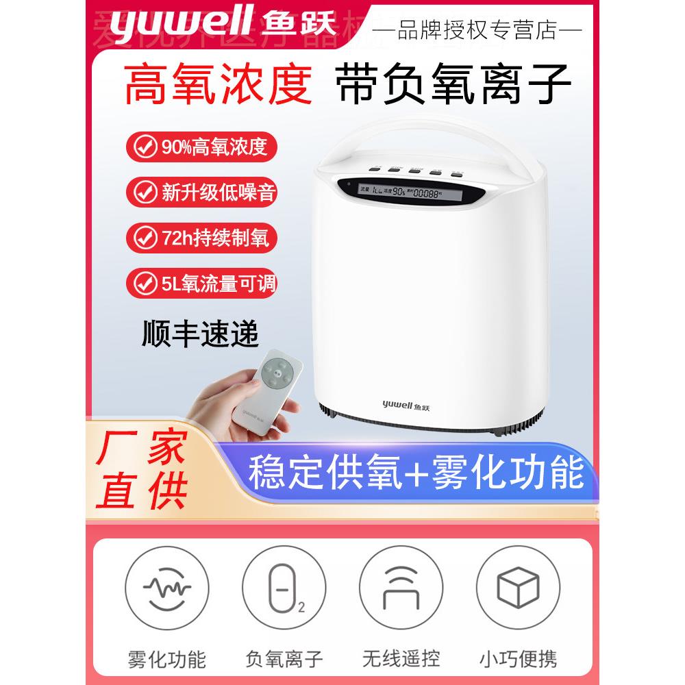 鱼跃家用制氧机YU560便携氧气机车载孕妇老人雾化吸氧机YU500配件图片