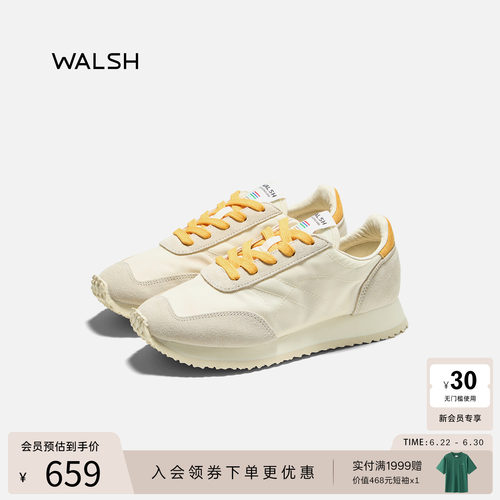 NormanWalsh运动休闲小白鞋