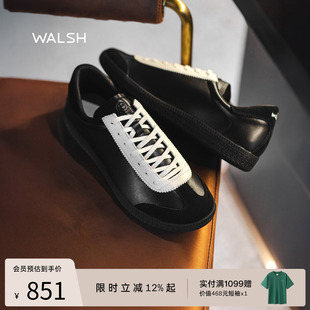 NormanWalsh丨GAT系列 春夏复古德训鞋真皮舒适男女同款薄底鞋