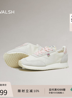 NormanWalsh丨TORNADO LITE 地铁系列 男女跑步鞋复古慢跑樱花粉