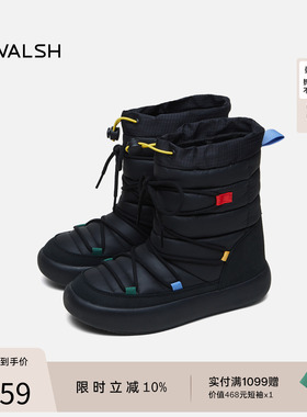 NormanWalsh丨ERNEST系列 月亮靴加厚防泼水保暖雪地靴登月靴女款