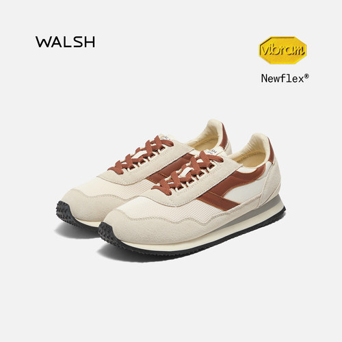 WALSH巴恩风复古薄底慢跑鞋