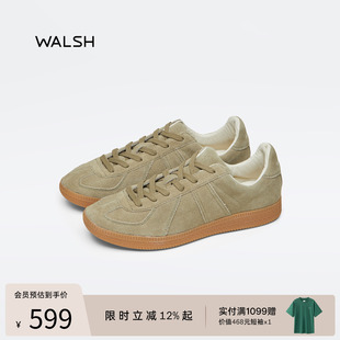 NormanWalsh丨GAT系列【董生活】男女巴恩风麂皮复古德训鞋薄底鞋