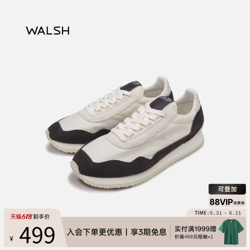 NormanWalsh春夏复古运动休闲鞋