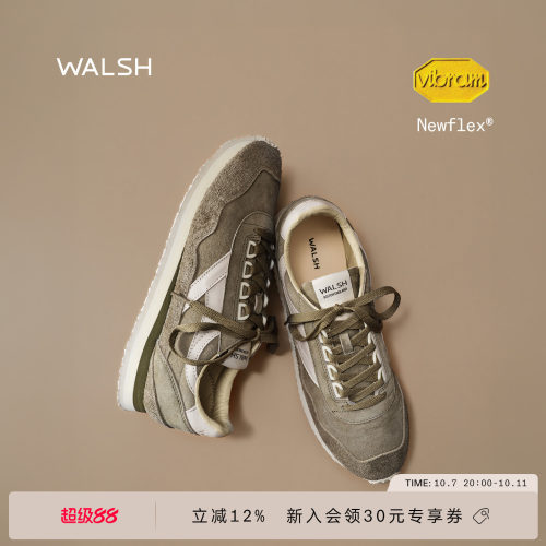 WALSHENSIGN慢跑鞋秋冬新款