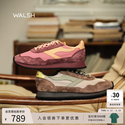 NormanWalsh巴恩风复古慢跑鞋