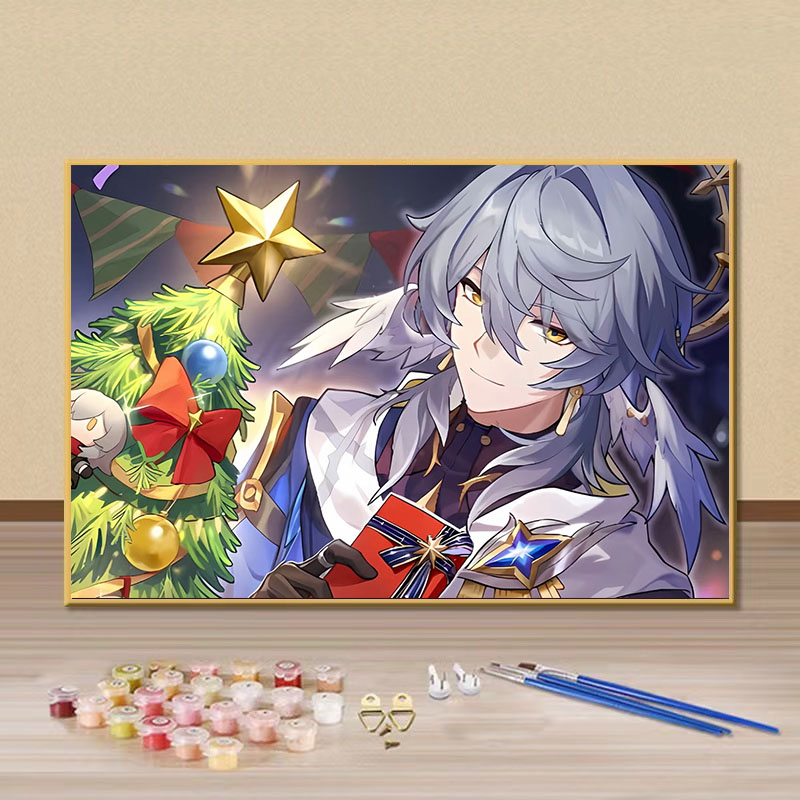 崩坏星穹铁道星期日手绘填色画画