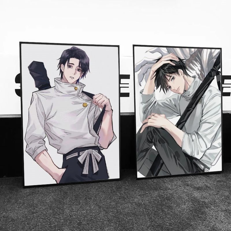 咒术回战人物纯爱战神 乙骨忧太diy数字油画手绘涂色画画生日礼物