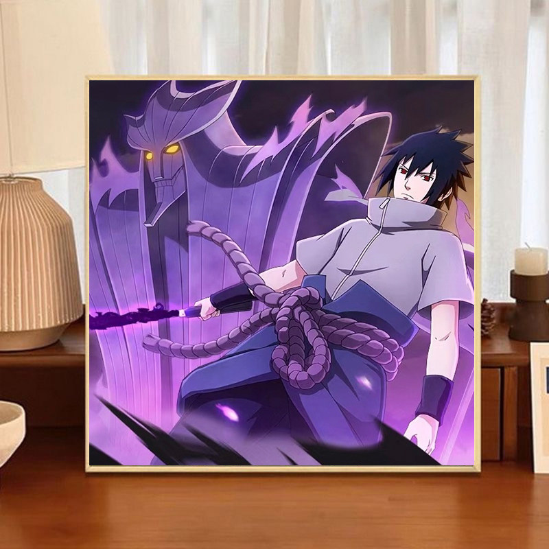 宇智波佐助儿童手绘填色涂鸦画画