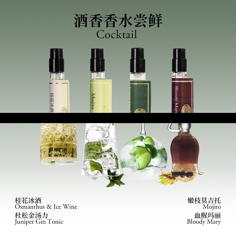 SCENT CHANT宣香酒香香水尝鲜静谧系列体验装香水 彩妆/香水/美妆工具 香水 原图主图