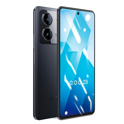 适用IQOOZ8钢化玻璃膜vivoiqooz8x手机膜爱酷V2314A/V2312A保护贴膜高清IQOO Z8/Z8X抗蓝光IQZ8防指纹莫屏保