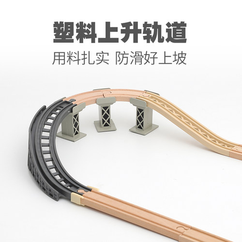 塑料轨道配件上下防滑brio米兔