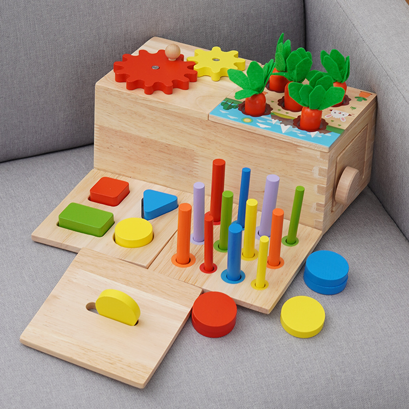 蒙氏幼儿园早教教具拔萝卜