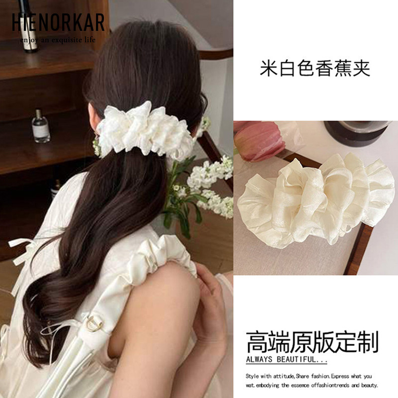 气质高级感褶皱云朵发夹香蕉夹竖夹抓夹女2026新款头饰横夹易梦玲,饰品/流行首饰/时尚饰品新,发饰,淘宝优惠券,粉丝福利购,淘宝优惠卷