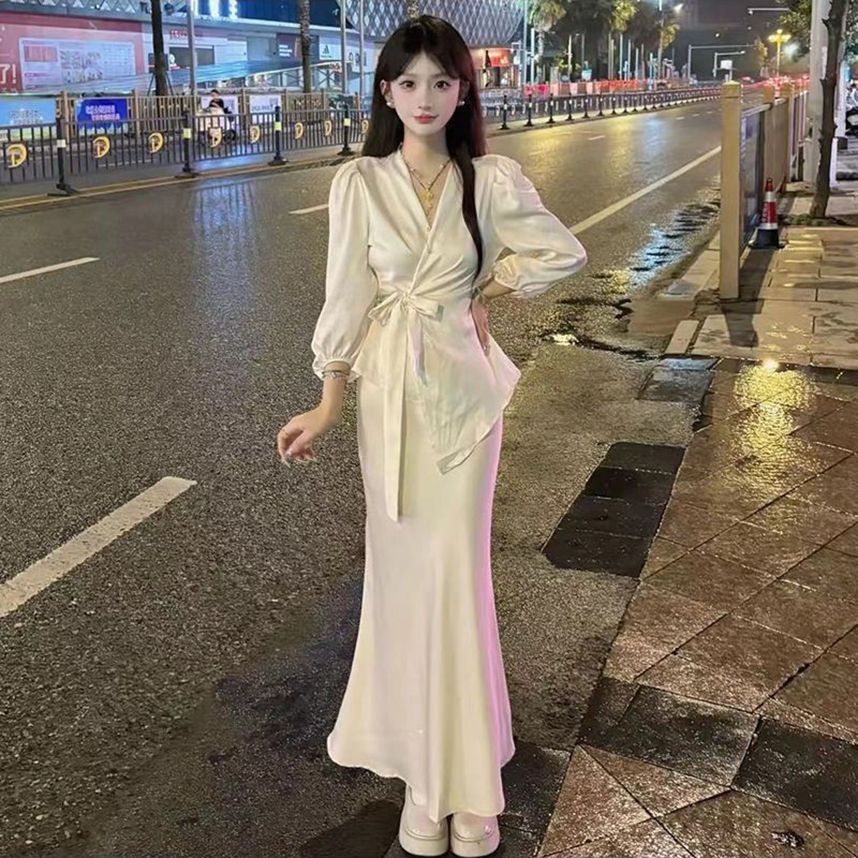 社会女套装快手网红同款