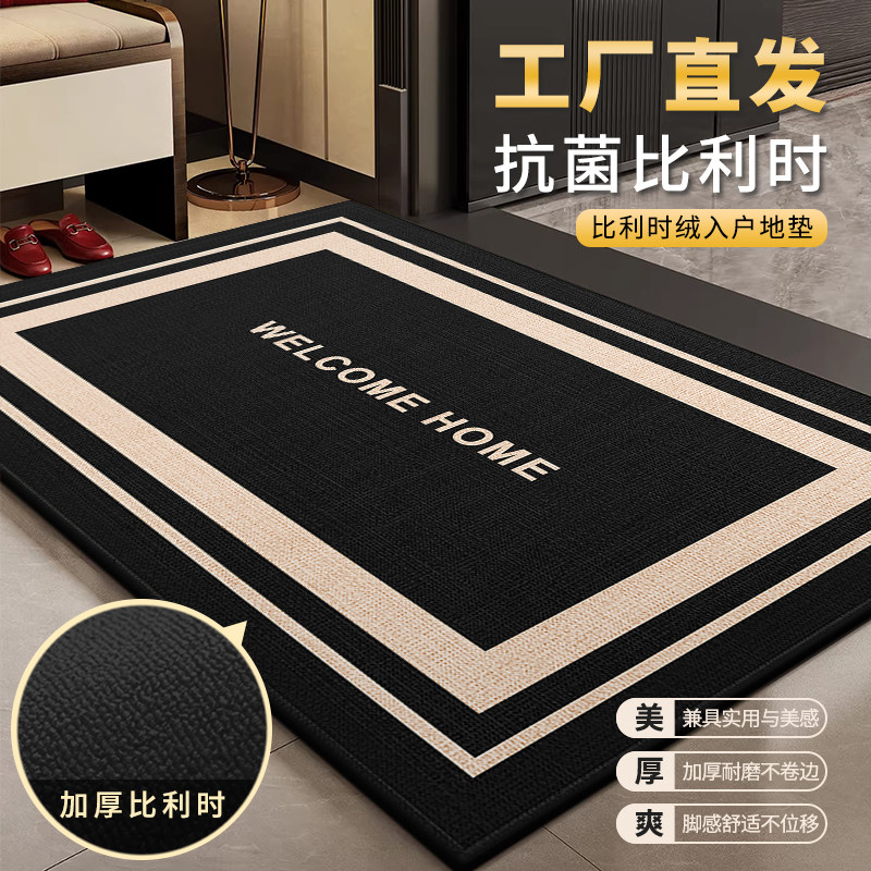 地垫入户门新款轻奢高端室内进门口脚垫家用玄关防水防滑耐脏地毯,居家布艺,入户地垫,淘宝优惠券,粉丝福利购,淘宝优惠卷