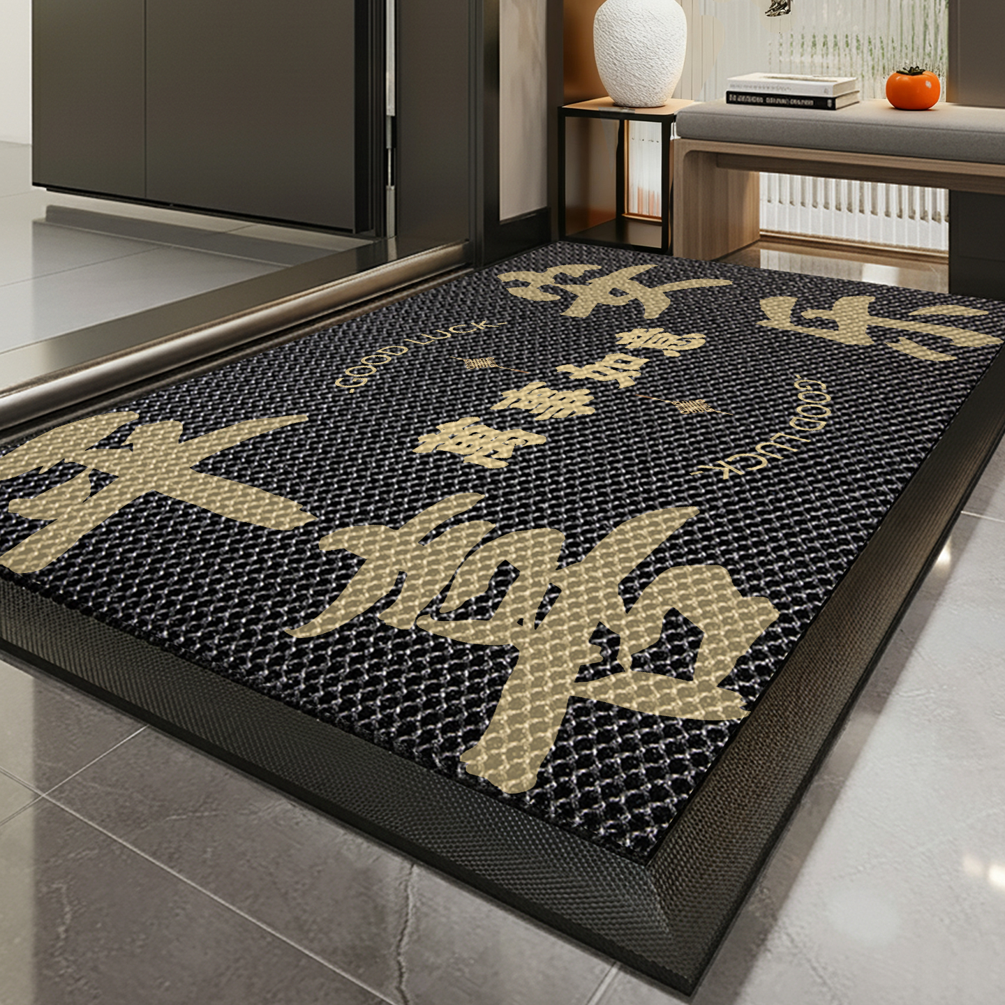 入户地垫玄关弹力网防滑除尘耐磨